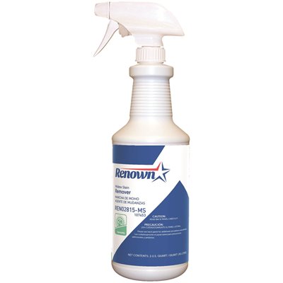 Renown Mold/ Mildew Stain Remover – 1 Qt. | Effective Mildew Cleaner for Residential & Commercial Use