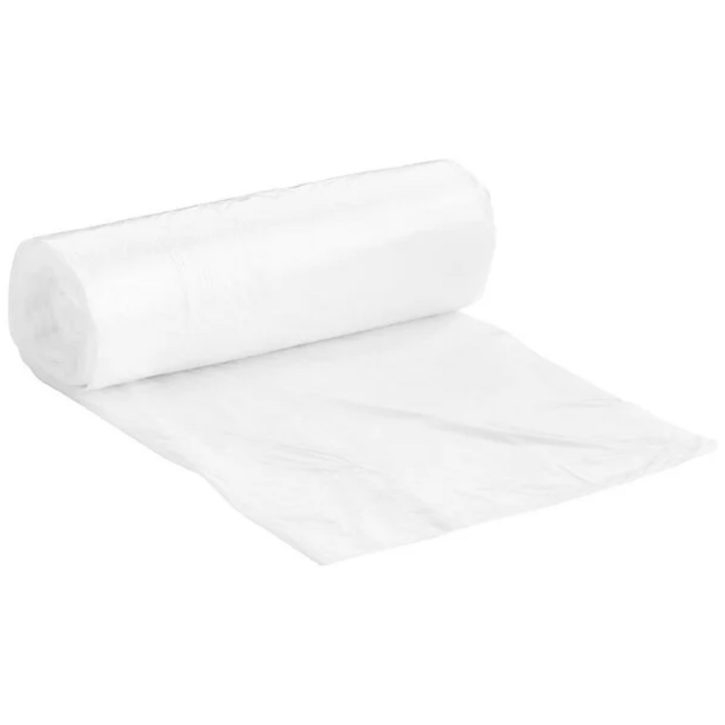 Lavex 7-10 Gallon 6 Micron 24" x 24" High-Density Janitorial Can Liner / Trash Bag - 1000/Case