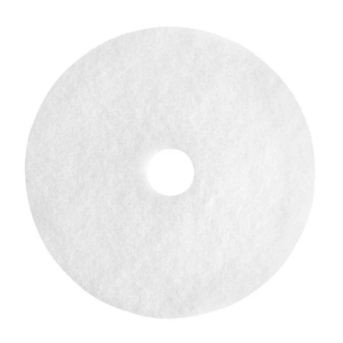 Lavex Basics 20" White Floor Pad – 5 Per Case