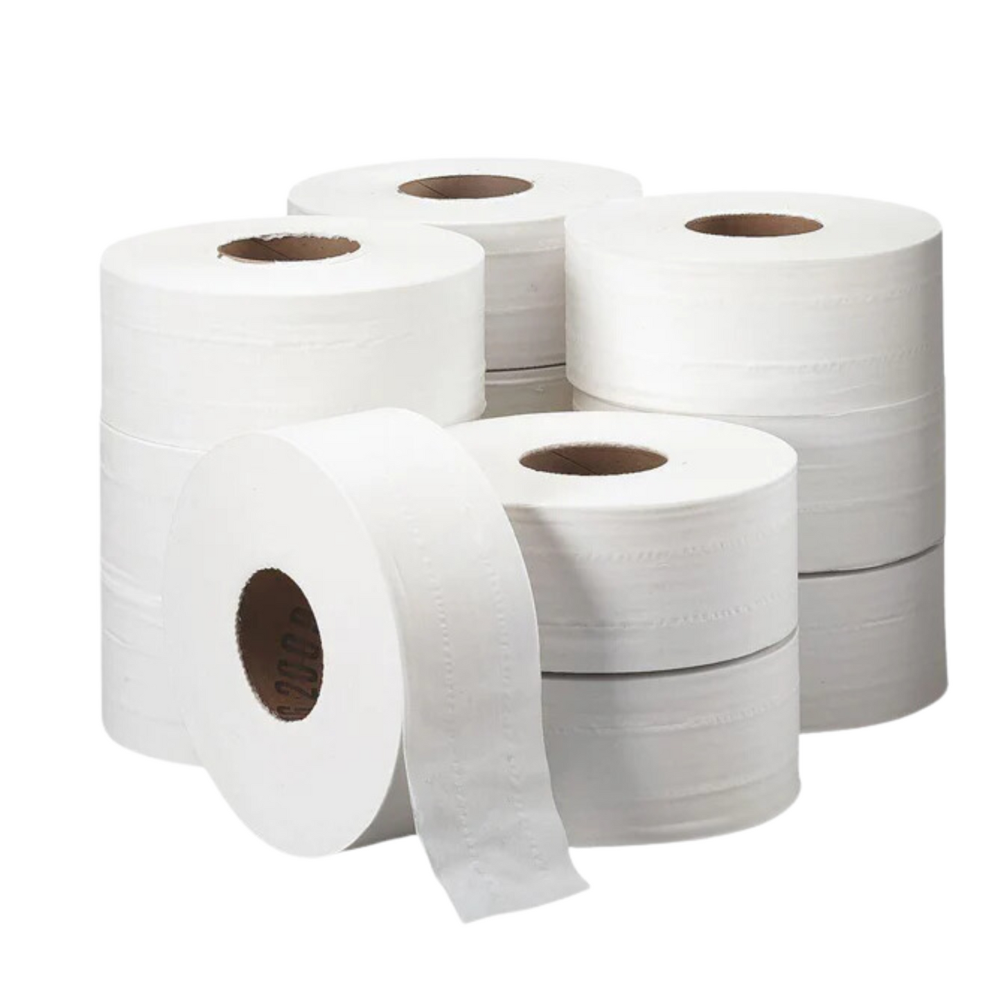 RENOWN Eco 725 ft 2-Ply Embossed Jumbo Roll Tissue – 12 Rolls per Case
