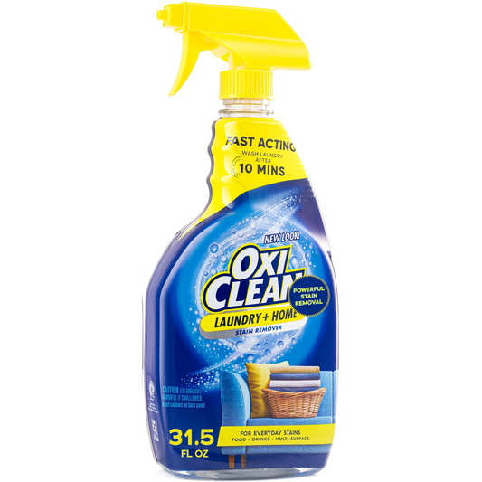 OxiClean Laundry Stain Remover Spray, 31 oz (Pack of 2)