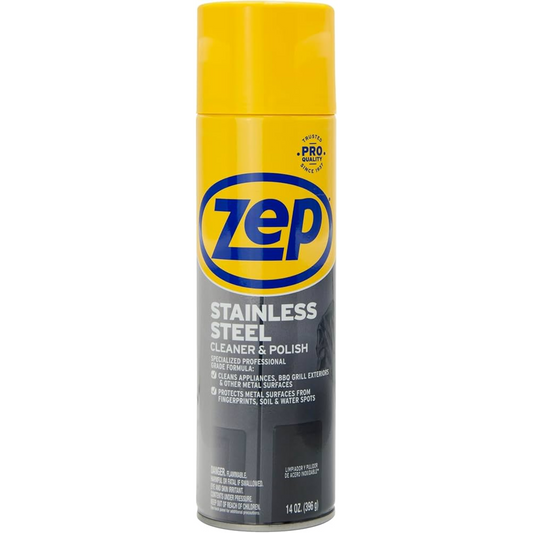 Zep Stainless Steel Polish - 14 Oz