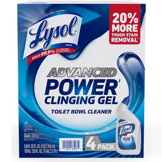 Lysol Professional Disinfectant Toilet Bowl Cleaner, Wintergreen, 32 Oz – Powerful Germ-Killing Action