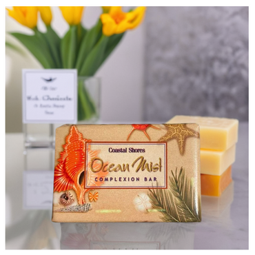 Ocean Mist Soap Bar 3/4 OZ – Individually Wrapped, 1000/Case for Hotels & Hospitality