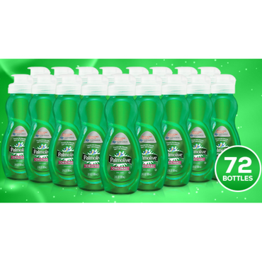 Palmolive Dishwashing Liquid, Original Scent, 3 oz Bottle, 72/Carton – Reliable & Tough on Grease