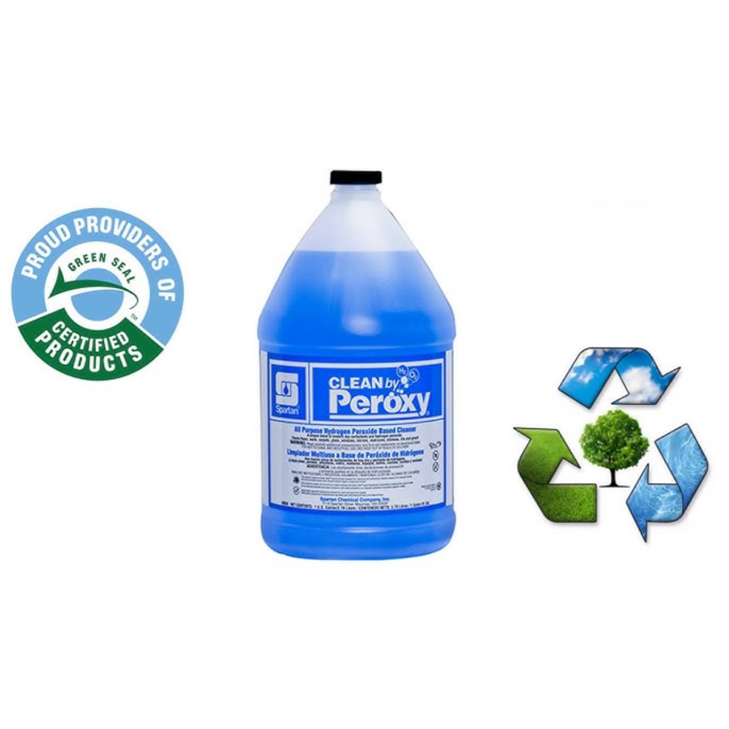 Spartan Clean by Peroxy Multi-Purpose Cleaner – Fresh Spring Rain Scent