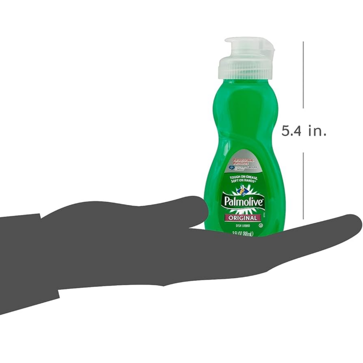 Palmolive Dishwashing Liquid, Original Scent, 3 oz Bottle, 72/Carton – Reliable & Tough on Grease