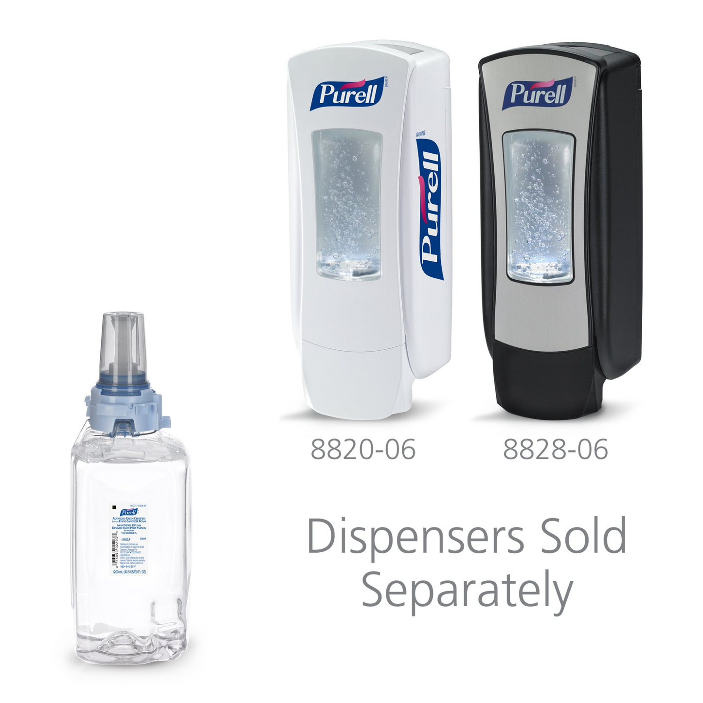 PURELL Advanced 1200 mL Foam Hand Sanitizer Refill – ADX-12 Push-Style Dispensers
