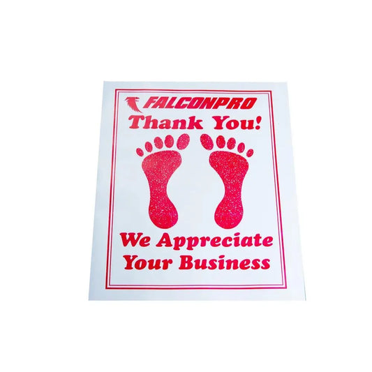 Falcon Pro Disposable Paper Floor Mats – Automotive Paper Floor Mats for Car Interiors (100 ct)