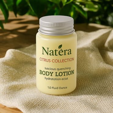 Natèra Citrus Collection Body Lotion - 1 oz - Nourishing and Moisturizing
