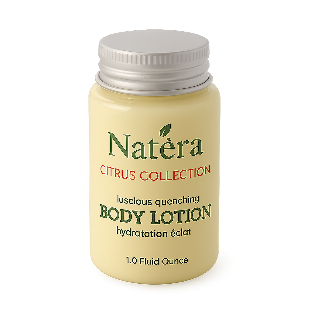 Natèra Citrus Collection Body Lotion - 1 oz - Nourishing and Moisturizing