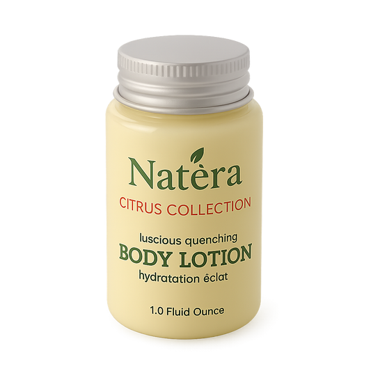 Natèra Citrus Collection Body Lotion - 1 oz - Nourishing and Moisturizing