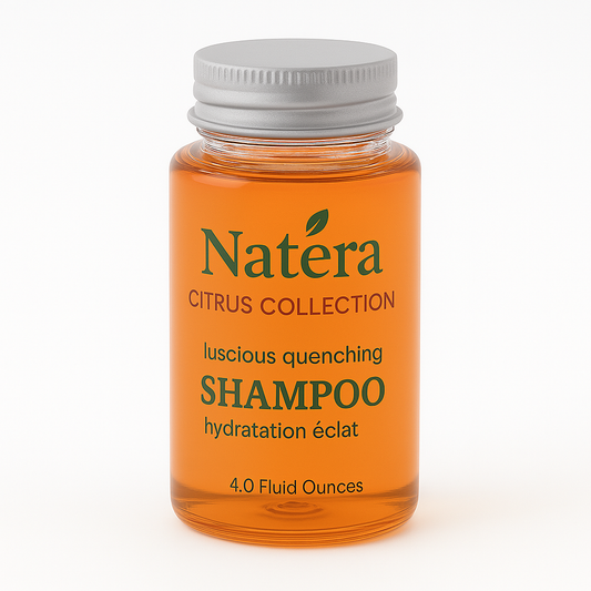 Natèra Citrus Collection Shampoo - 4 oz l 130 ml- Hydrating and Gentle