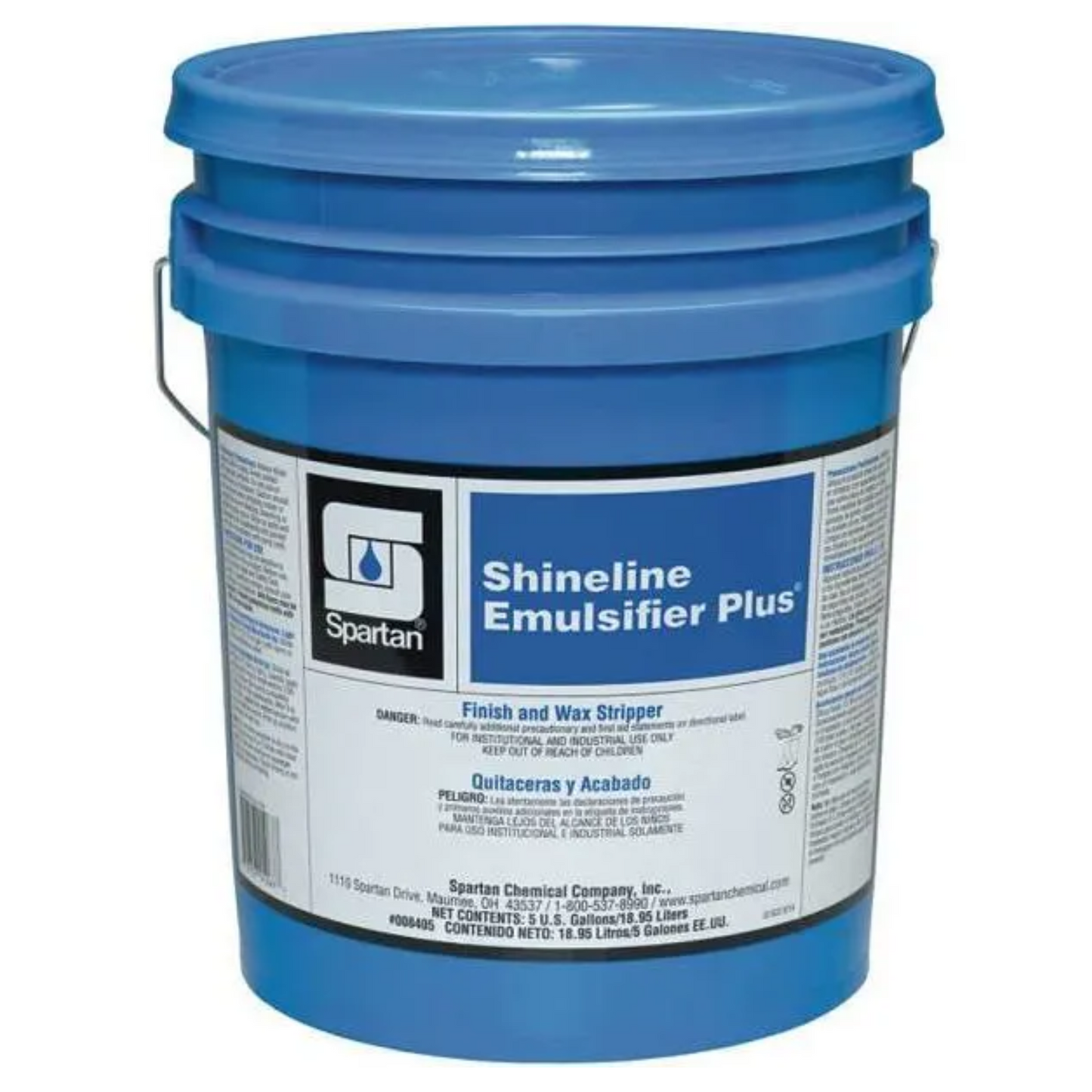 Spartan Chemical Shineline Emulsifier Plus - Fresh Scent 5 Gallon Floor Finish Remover