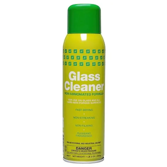 Spartan Chemical Glass Cleaner - Spring Fresh Scent, 18 oz. Aerosol Can