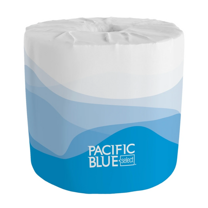 Pacific Blue Select 2-Ply Embossed Bathroom Tissue – 80 Rolls Per Case