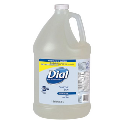 Dial Sensitive Skin Antimicrobial Liquid Hand Soap – 4/1 Gallon Refill