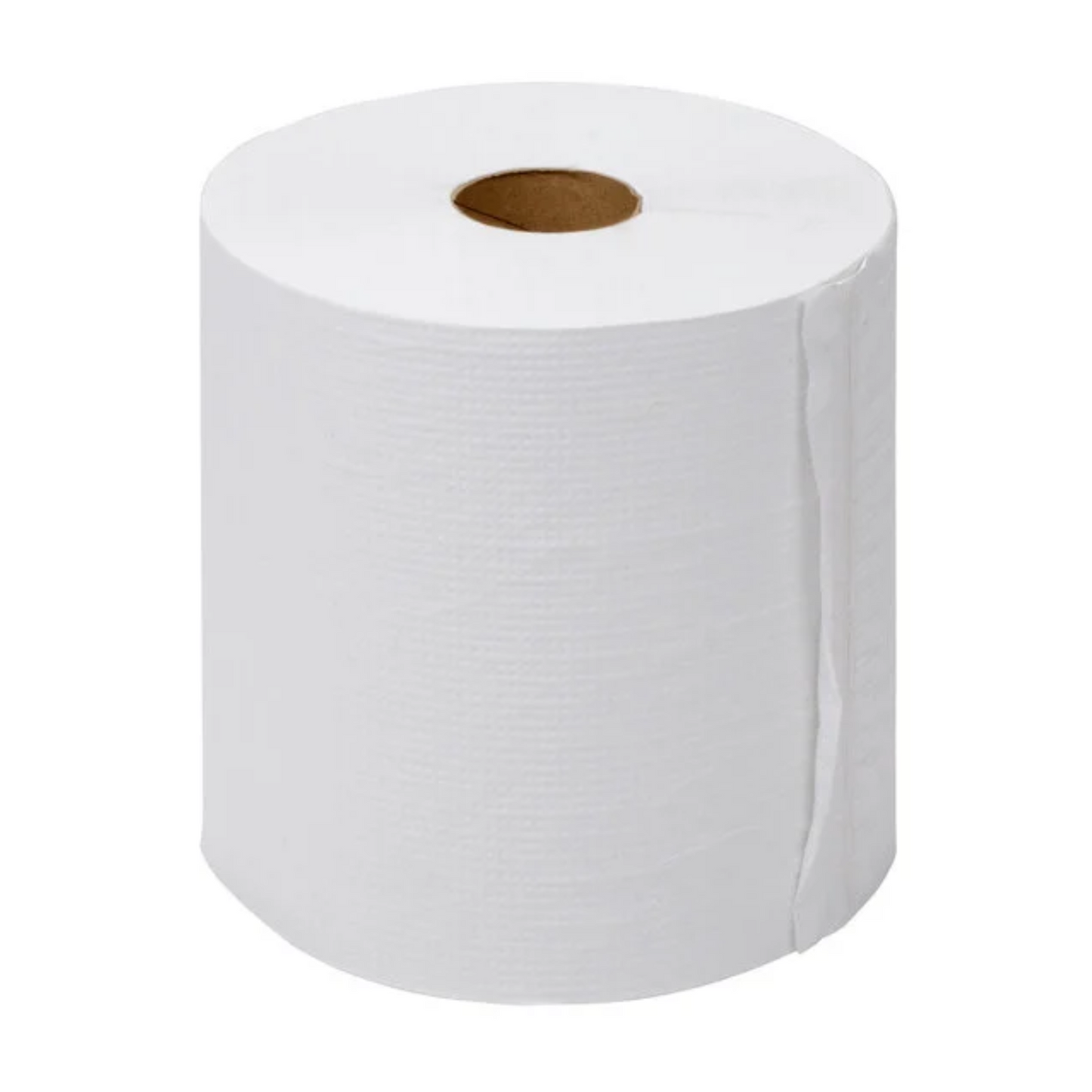 Lavex 8" White Hardwound Paper Towel Roll – 800 Feet, 6/Case