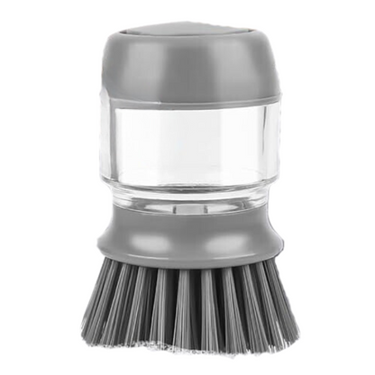 NikCatcher Laundry Brush with Liquid Press Function for Stain Removal