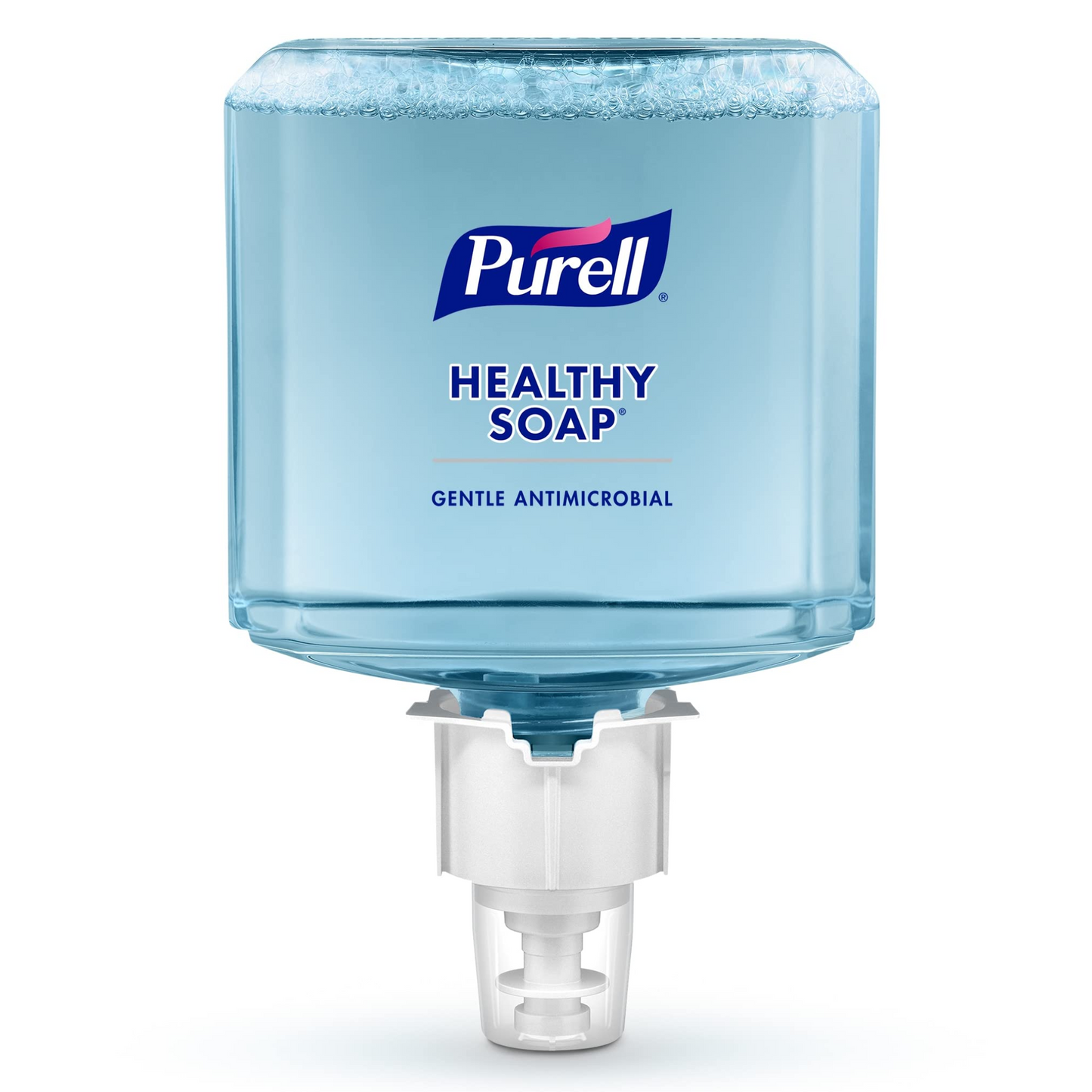 PURELL 1200 mL Hand Soap Refill for ES4 Push-Style Dispenser, Fragrance-Free & ECOLOGO Certified (2-Pack)