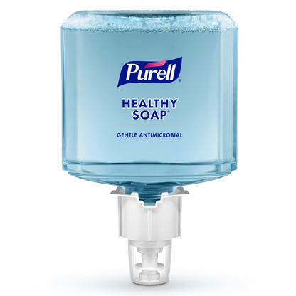 PURELL 1200 mL Hand Soap Refill for ES4 Push-Style Dispenser, Fragrance-Free & ECOLOGO Certified (2-Pack)