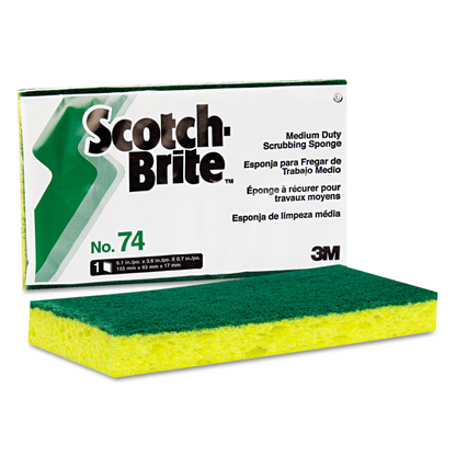 Scotch-Brite Medium Duty Scrub Sponge – Dual-Action Cleaning Tool