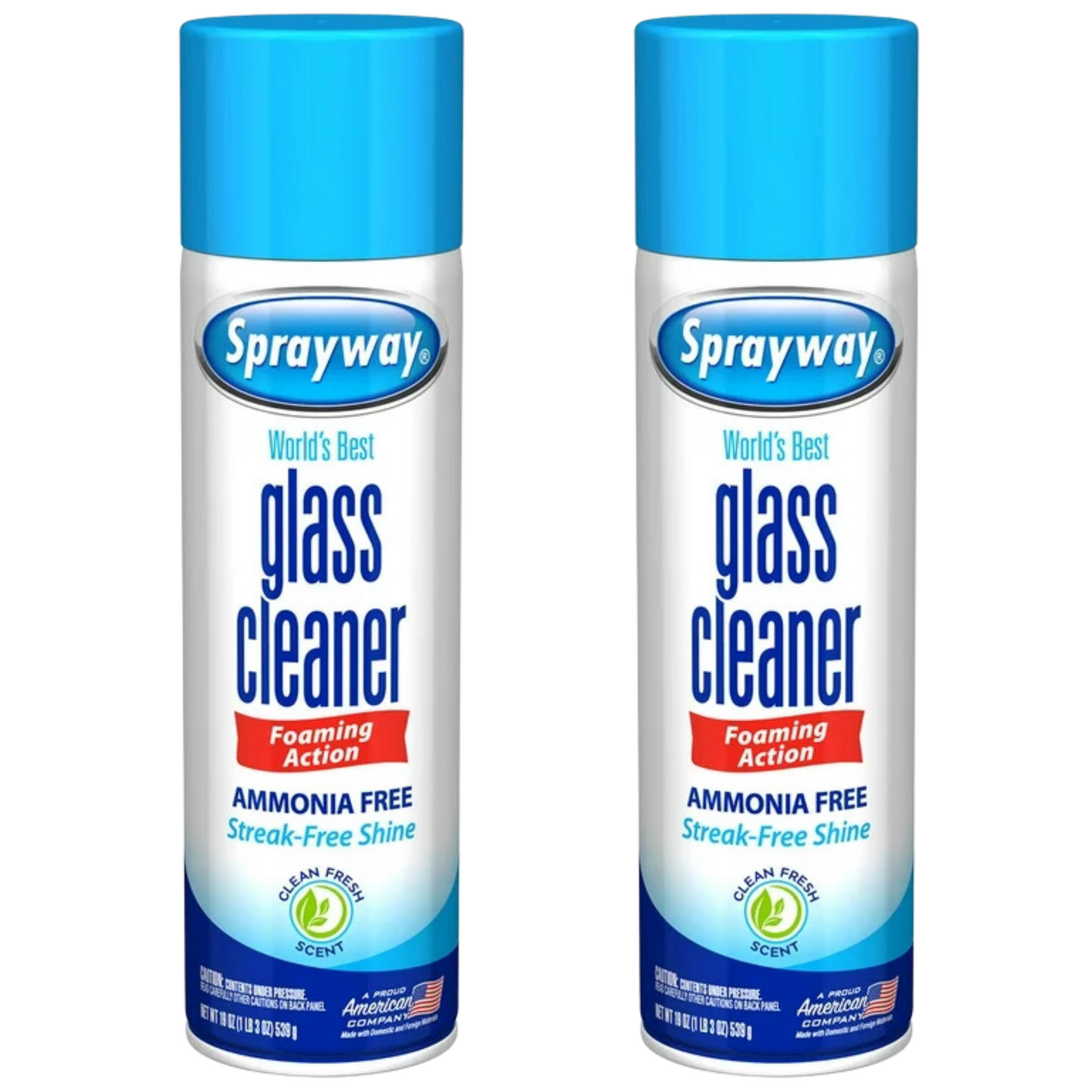 Sprayway Glass Cleaner, 19 oz., Choose Pack Size