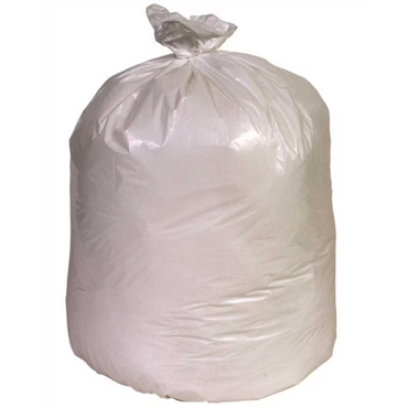 Renown 33 Gal. 0.74 mil 33 in. x 39 in. White Can Liner (25 per Roll, 6 Rolls Per Case)