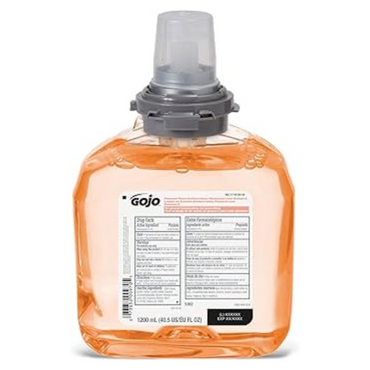 GoJo Premium Foam Antibacterial Handwash, Fresh Fruit Scent, 1200 mL Refills (Pack of 2)