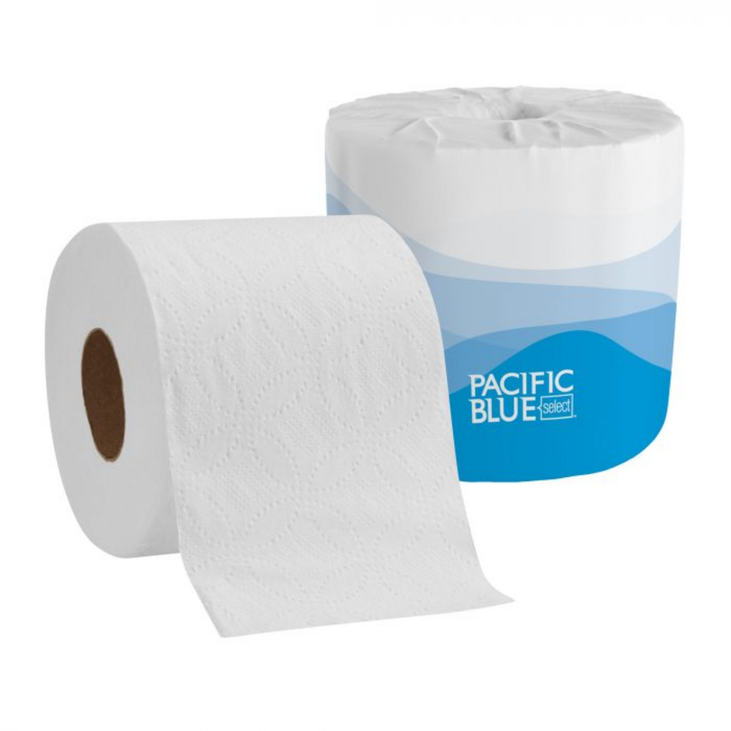 Pacific Blue Select 2-Ply Embossed Bathroom Tissue – 80 Rolls Per Case