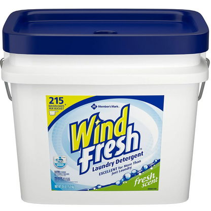 Windfresh Laundry Detergent Powder, Fresh Scent (35 lbs., 215 Loads)