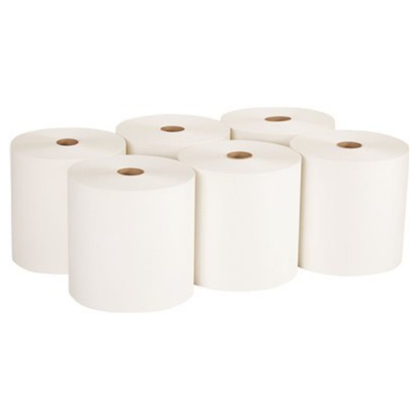 Pacific Blue Select 1000 ft. White Recycled Paper Towel Roll - 6 Rolls/Case