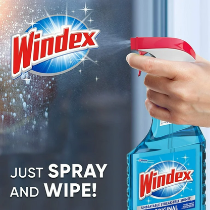 Windex Glass Cleaner Original – Streak-Free Shine for Glass and More