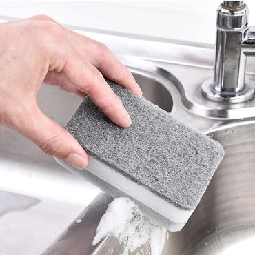 NikCatcher Double-Sided Non-Scratch Sponges – Reusable Household Scouring Pads for Kitchen & Tableware Cleaning - Pack of 10