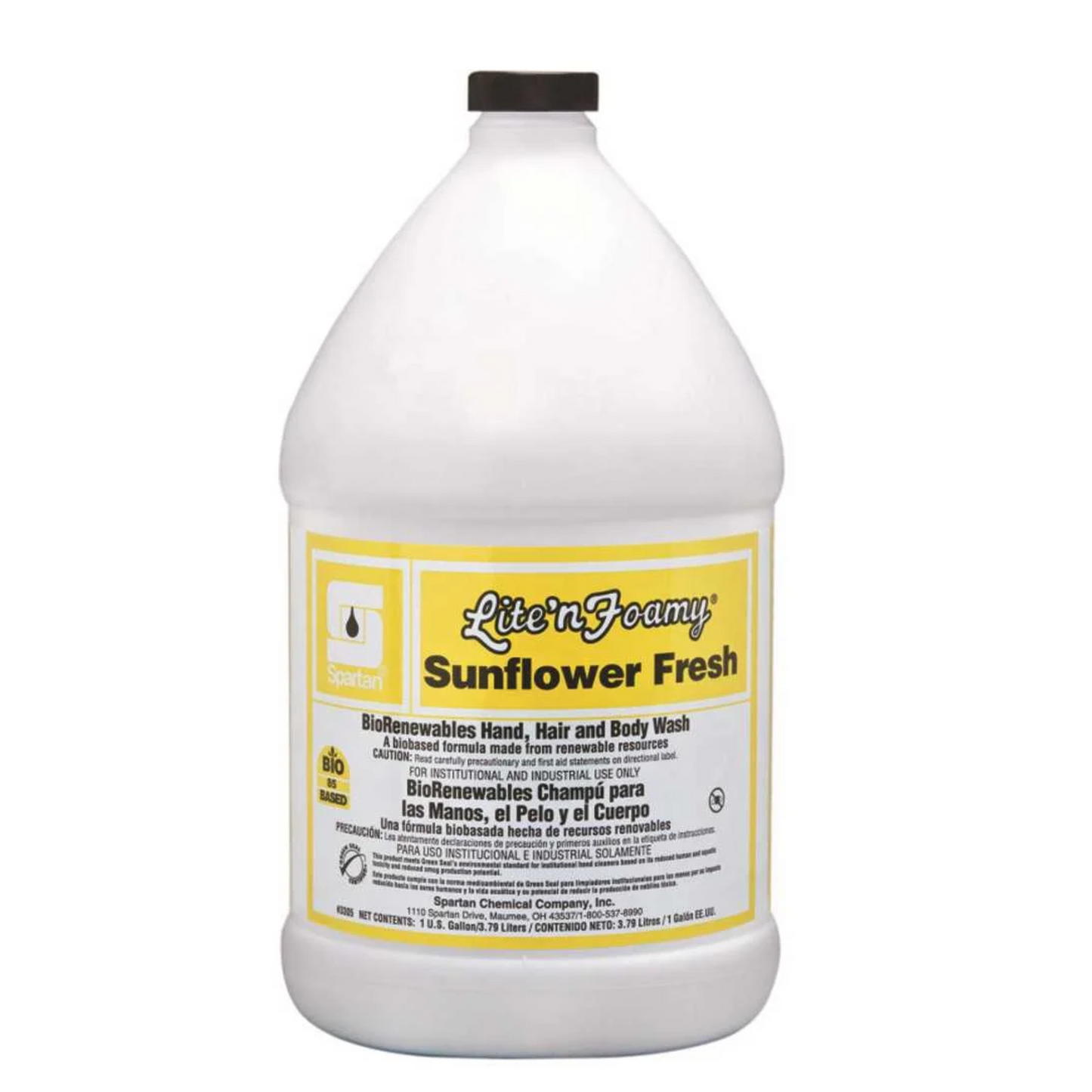 Spartan Lite'n Foamy Sunflower Fresh 1 Gallon Hand Wash