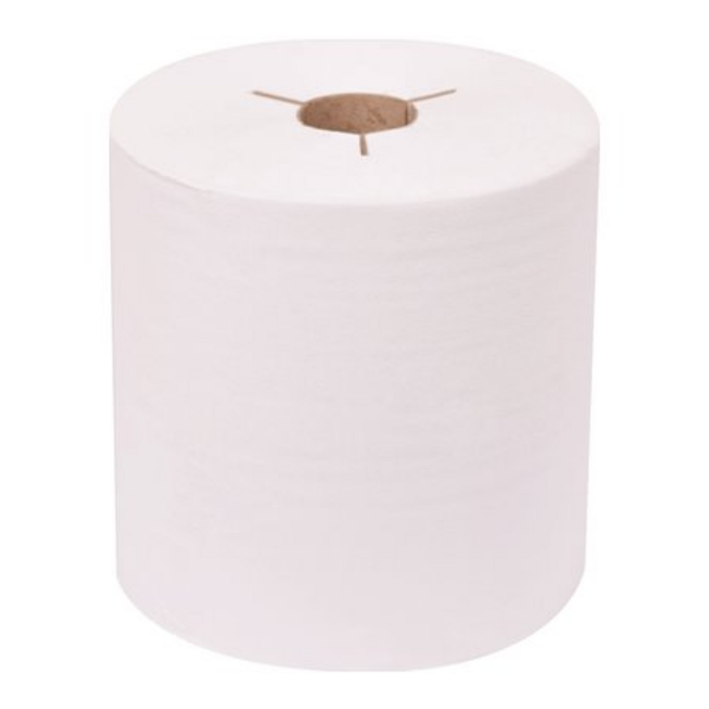 Renown Premium 8" Bright White Luxury Controlled Hardwound Paper Towels (600 ft. per Roll, 6 Rolls per Case)