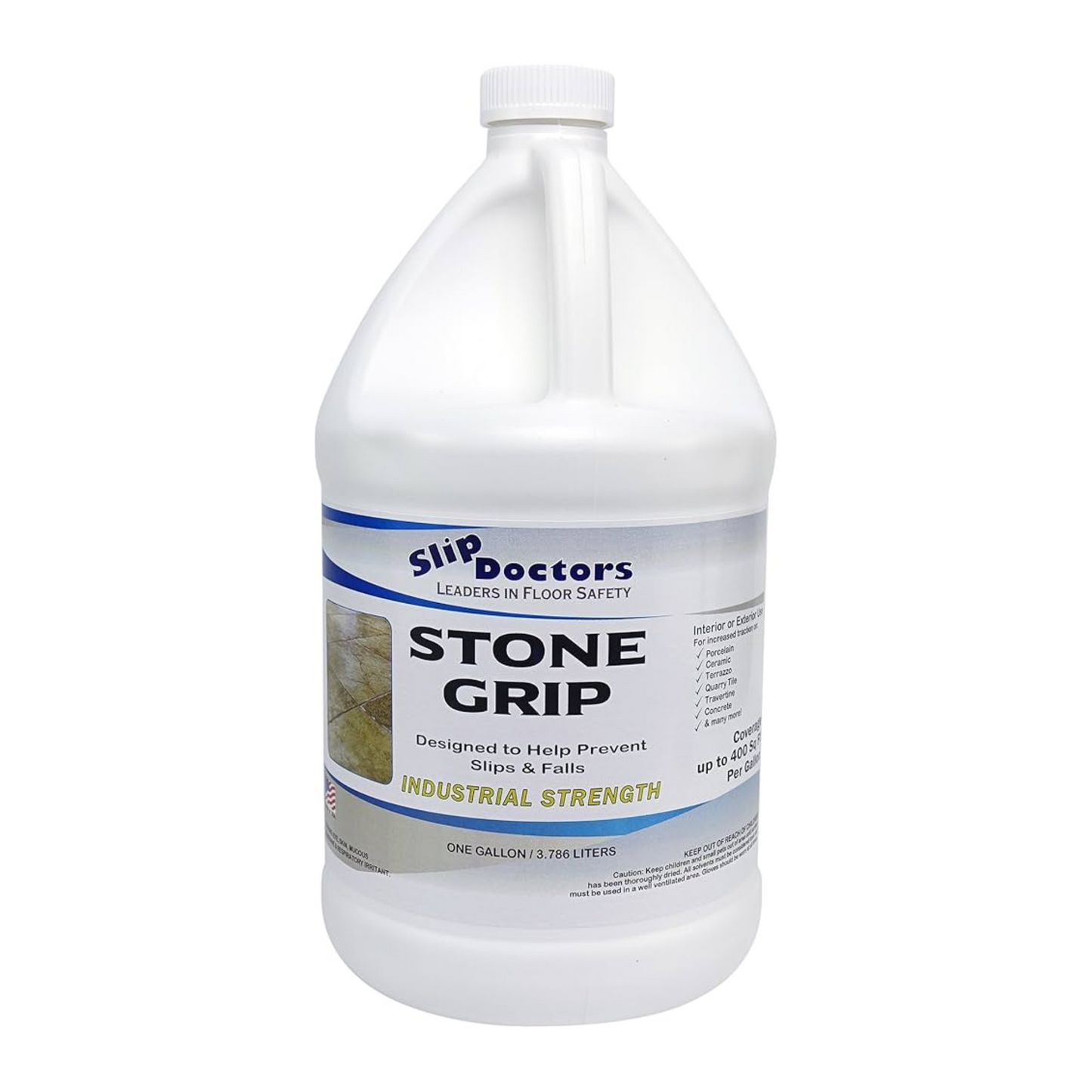 Stone Grip Non-Slip Treatment – Gallon for Slippery Pool Decks and Tile Floors